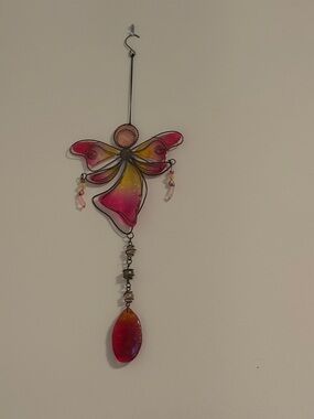 Pink & Yellow Angel Wall Hanging decoration- Home Art